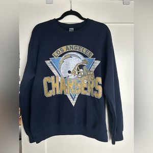 Retro- Inspired Chargers Sweatshirt